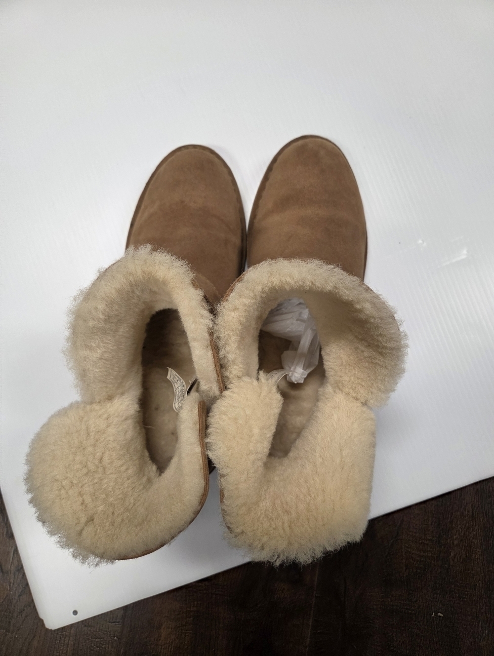 UGG Romely Short Buckle Chestnut Boots - Women's Size 9 - Picture 4 of 9